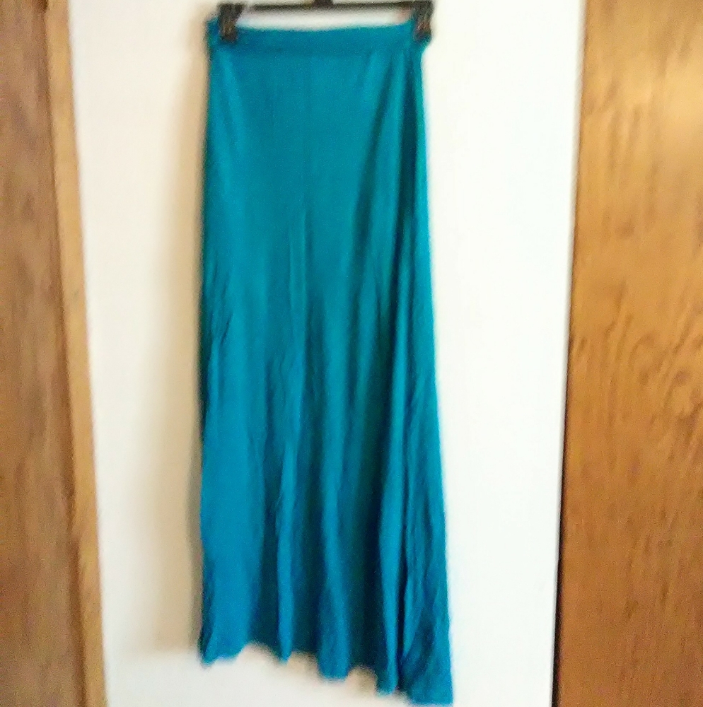 Blue Maxi Skirt
